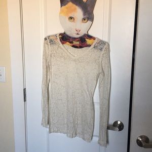 Lace long sleeve M